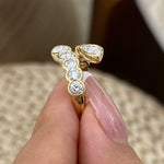 Aurelia 1.7 Pear Lab-Grown Diamond Special, Half-Eternity Ring