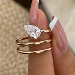 Sage 1.0 Pear Lab-Grown Diamond Solitaire, Special Ring