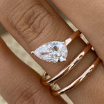 Sage 1.0 Pear Lab-Grown Diamond Solitaire, Special Ring