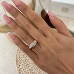 Estelle 0.5 Pear Lab-Grown Diamond Bezel, Special Ring