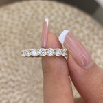Irene 3.2 Round Lab-Grown Diamond Eternity Ring