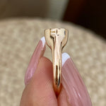 Eileen 1.0 Marquise Lab-Grown Diamond Solitaire, Bezel Ring