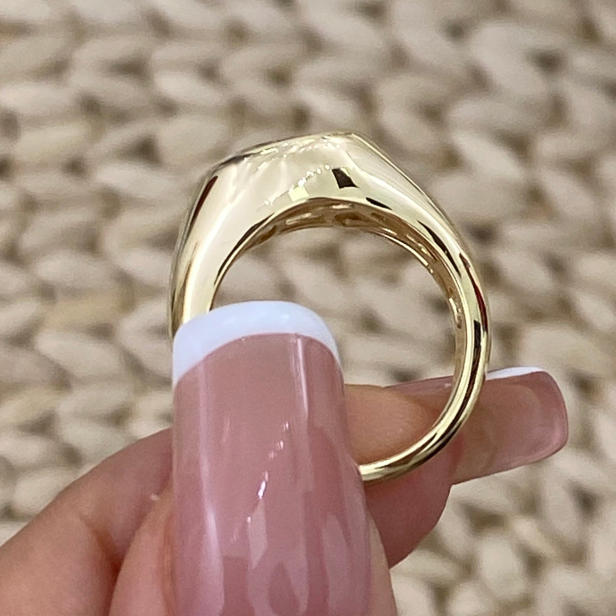 Antonia 1.0 Oval Lab-Grown Diamond Bezel, Special Ring