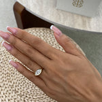 Eileen 1.0 Marquise Lab-Grown Diamond Solitaire, Bezel Ring