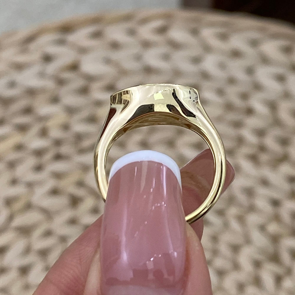 Eileen 1.0 Marquise Lab-Grown Diamond Solitaire, Bezel Ring