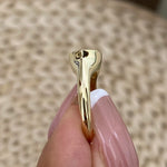 Eileen 1.0 Marquise Lab-Grown Diamond Solitaire, Bezel Ring
