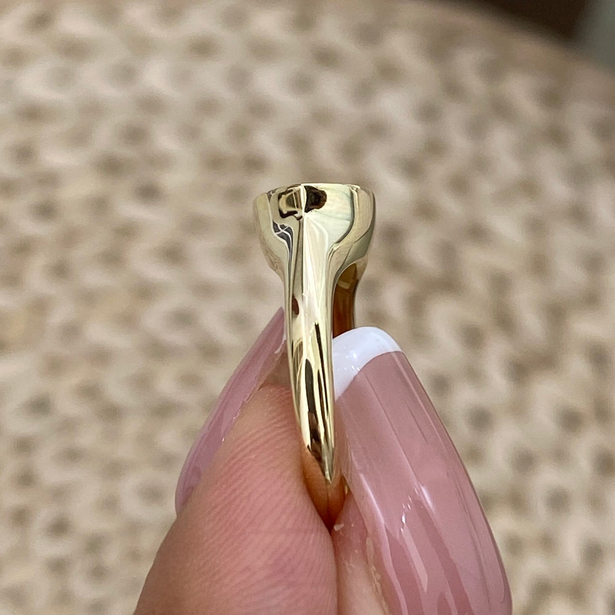 Eileen 1.0 Marquise Lab-Grown Diamond Solitaire, Bezel Ring