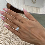 Eileen 1.0 Marquise Lab-Grown Diamond Solitaire, Bezel Ring