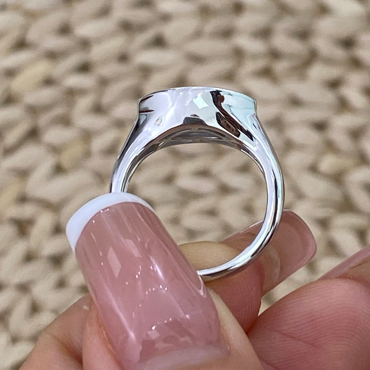 Eileen 1.0 Marquise Lab-Grown Diamond Solitaire, Bezel Ring