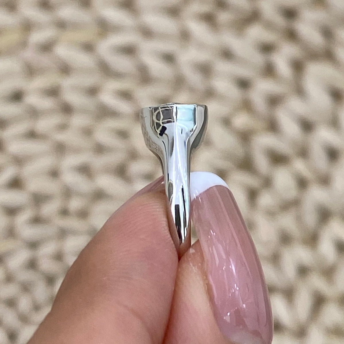 Eileen 1.0 Marquise Lab-Grown Diamond Solitaire, Bezel Ring