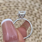 Rory 2.0 Emerald Lab-Grown Diamond Solitaire Ring