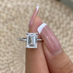 Rory 2.0 Emerald Lab-Grown Diamond Solitaire Ring