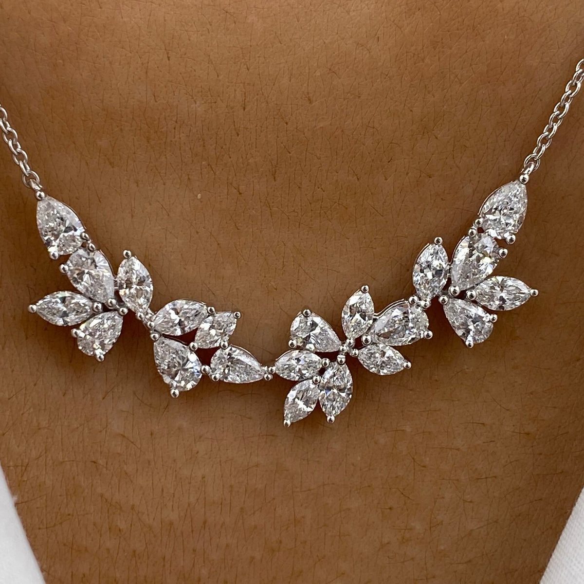 Dominique 2.2 Pear Lab-Grown Diamond Chain, Special Necklace