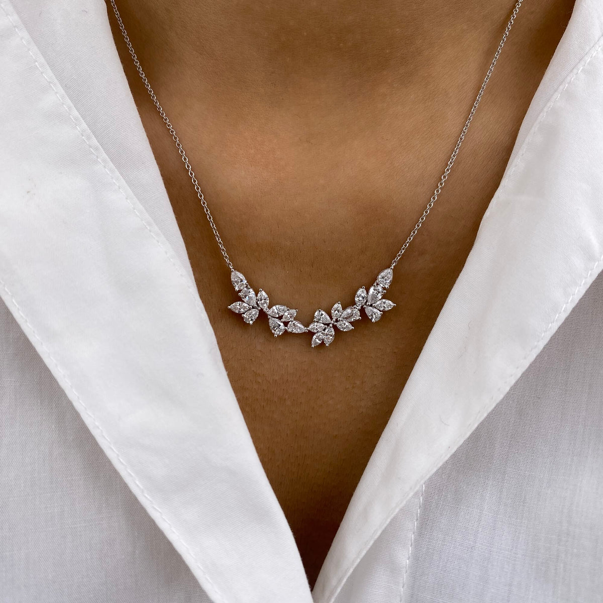 Dominique 2.2 Pear Lab-Grown Diamond Chain, Special Necklace