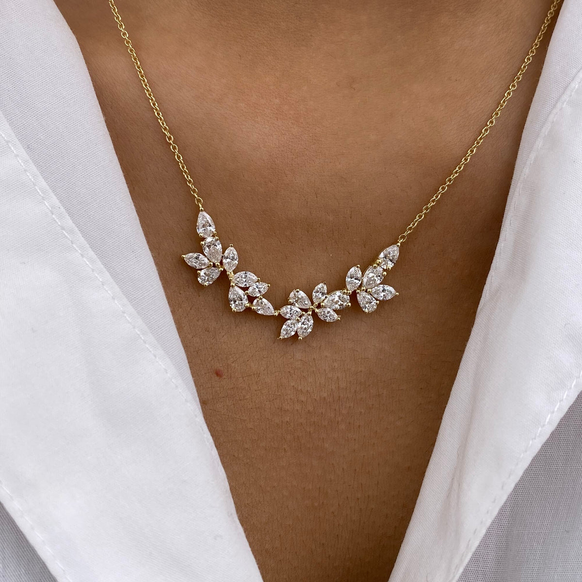 Dominique 2.3 Pear Lab-Grown Diamond Chain, Special Necklace