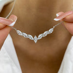 Desirae 1.6 Marquise Lab-Grown Diamond Chain, Special Necklace
