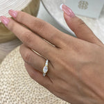 Davina 0.8 Marquise Lab-Grown Diamond Bezel, Special Ring