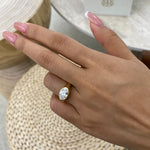 Antonia 1.5 Oval Lab-Grown Diamond Bezel, Special Ring