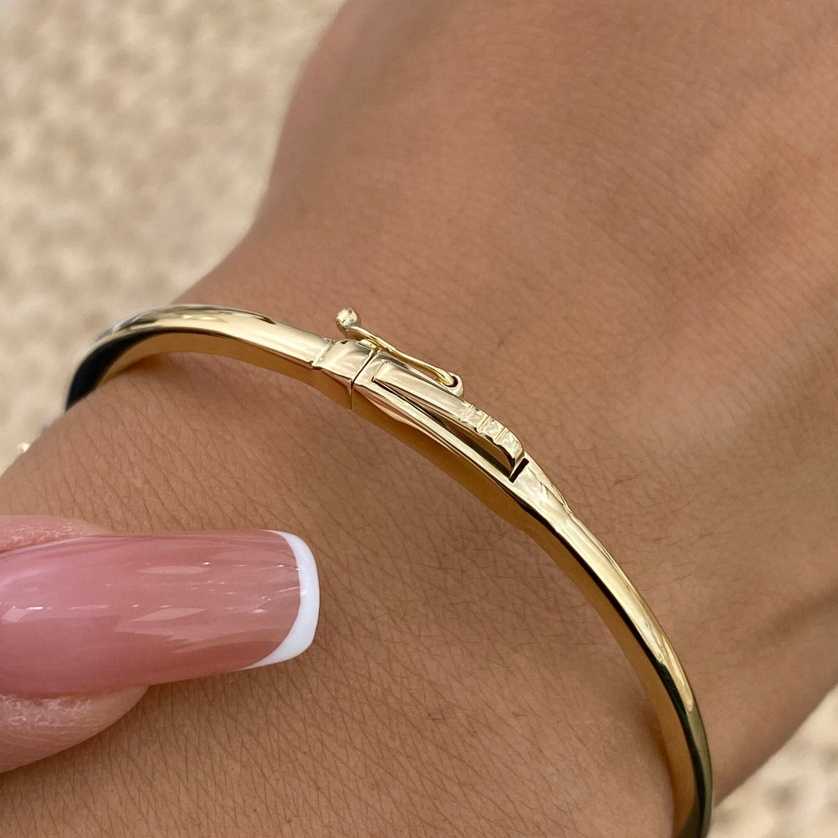 Emma 1.0 Round Lab-Grown Diamond Bangle, Solitaire Bracelet