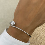 Cadence 1.3 Pear Lab-Grown Diamond Bangle Bracelet