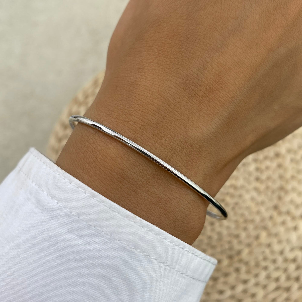 Cadence 1.3 Pear Lab-Grown Diamond Bangle Bracelet