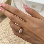 Antonia 1.5 Oval Lab-Grown Diamond Bezel, Special Ring