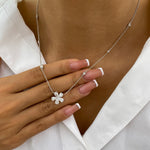 Brooklyn 1.5 Pear Lab-Grown Diamond Chain, Station Necklace
