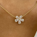 Brooklyn 1.6 Pear Lab-Grown Diamond Chain, Station Necklace