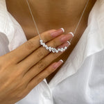 Astrid 2.7 Emerald Lab-Grown Diamond Special, Chain Necklace