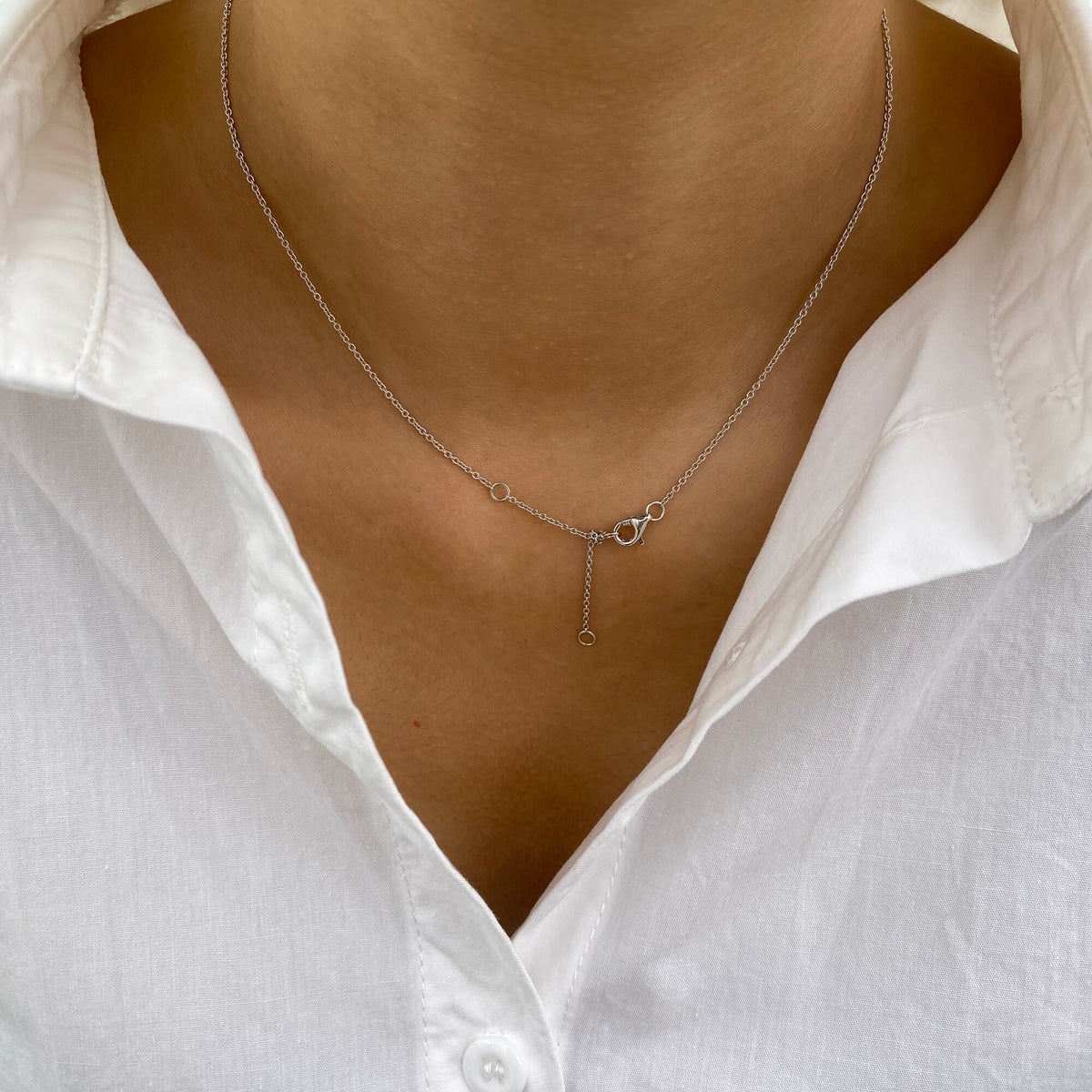 Arabella 1.6 Round Lab-Grown Diamond Special, Chain Necklace