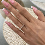 Anneliese 0.4 Marquise Lab-Grown Diamond Half-Eternity, Special Ring