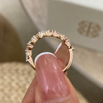 Anneliese 0.4 Marquise Lab-Grown Diamond Half-Eternity, Special Ring