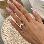 Alexandria 1.2 Round Lab-Grown Diamond Contoured, Special Ring