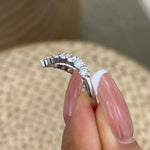 Alexandria 1.2 Round Lab-Grown Diamond Contoured, Special Ring