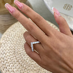 Alexandria 1.2 Round Lab-Grown Diamond Contoured, Special Ring