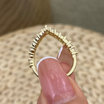 Alexandria 1.2 Round Lab-Grown Diamond Contoured, Special Ring