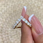 Alexandria 1.2 Round Lab-Grown Diamond Contoured, Special Ring