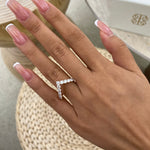 Alexandria 1.2 Round Lab-Grown Diamond Contoured, Special Ring