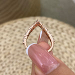 Alexandria 1.2 Round Lab-Grown Diamond Contoured, Special Ring