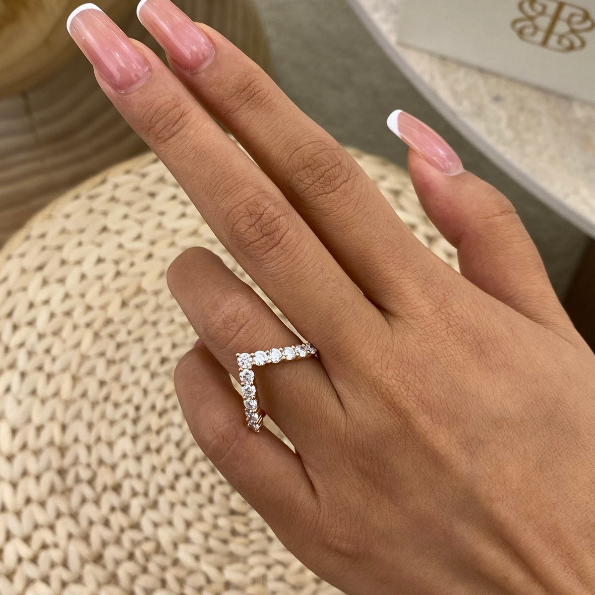 Alexandria 1.2 Round Lab-Grown Diamond Contoured, Special Ring