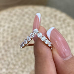 Alexandria 1.2 Round Lab-Grown Diamond Contoured, Special Ring