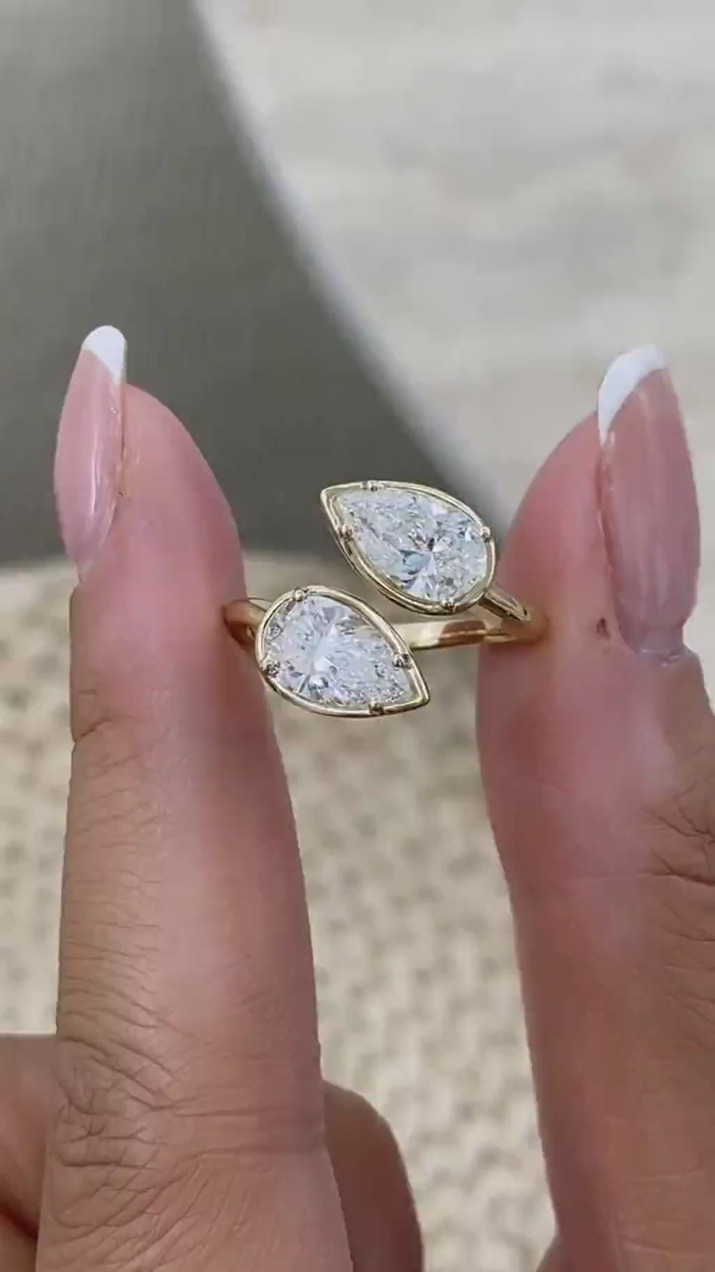 Grace 2.1 Lab-Grown Diamond Special, Toi & Moi Ring