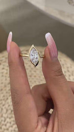 Margot 1.5 Marquise Lab-Grown Diamond Solitaire, Special Ring