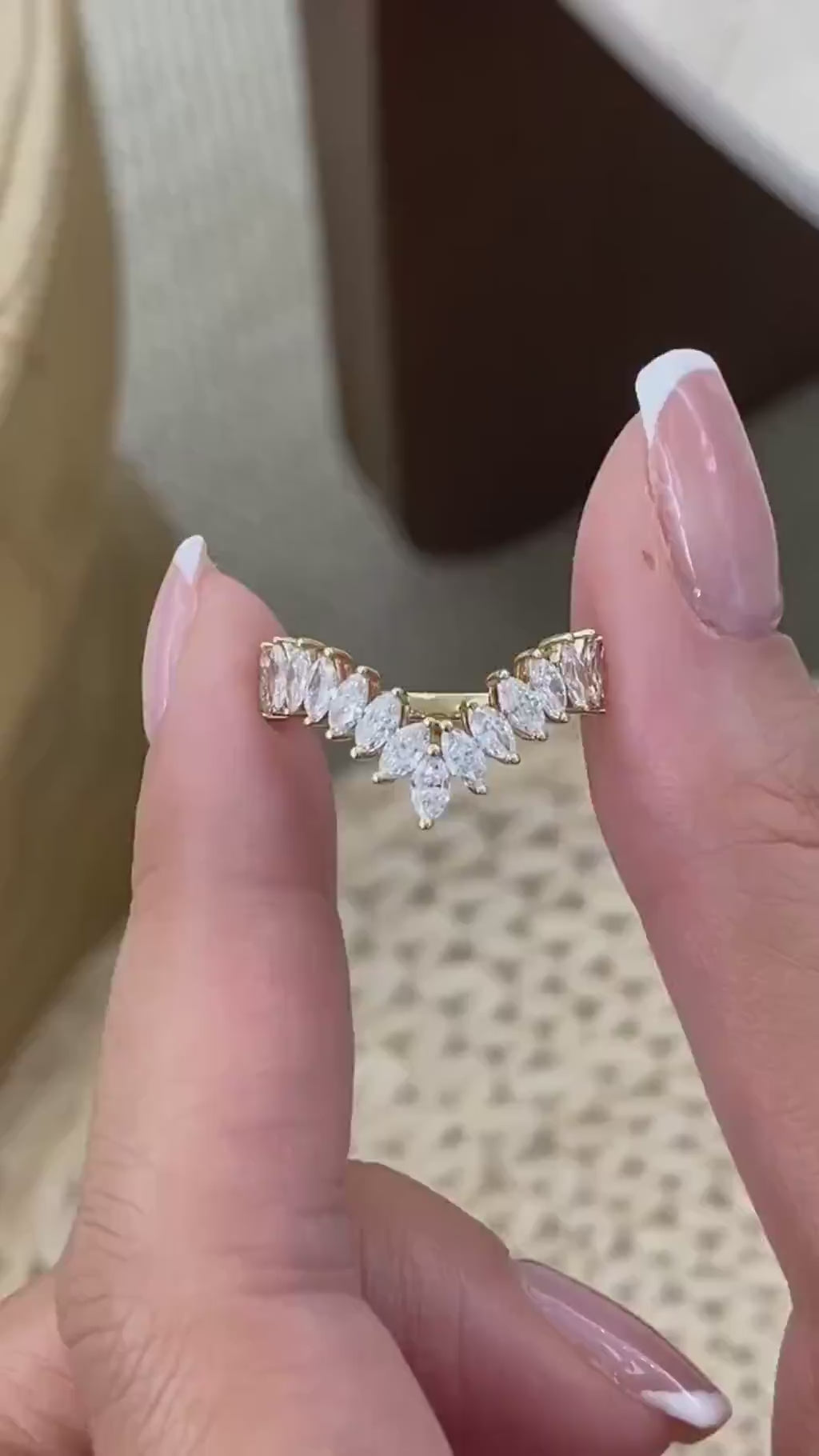 Jean 1.2 Marquise Lab-Grown Diamond Contoured, Special Ring