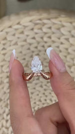 Matilda 2.0 Pear Lab-Grown Diamond Solitaire, Special Ring