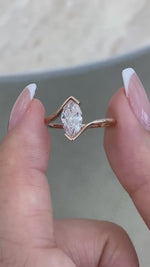 Vera 0.9 Marquise Lab-Grown Diamond Solitaire, Special Ring