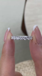 Elle 1.2 Lab-Grown Diamond Half-Eternity, Side Stone Ring