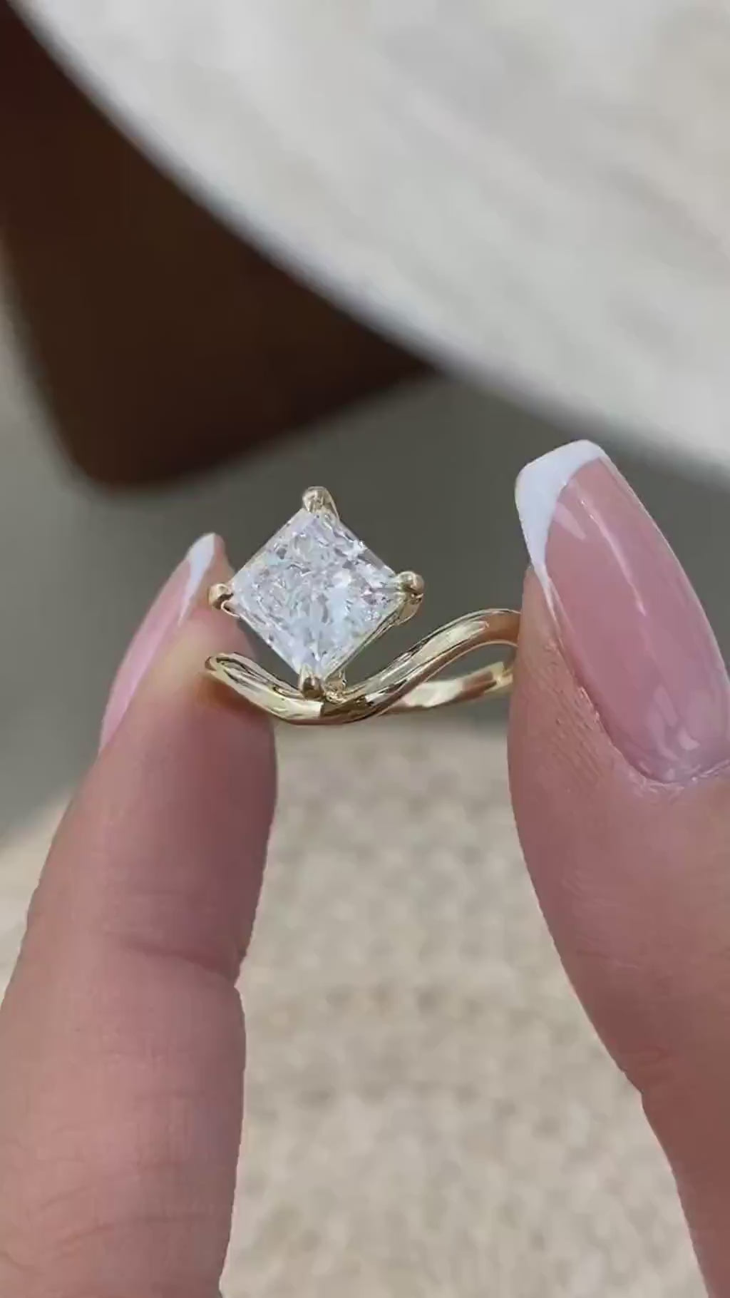 Keira 2.5 Princess Lab-Grown Diamond Solitaire, Special Ring