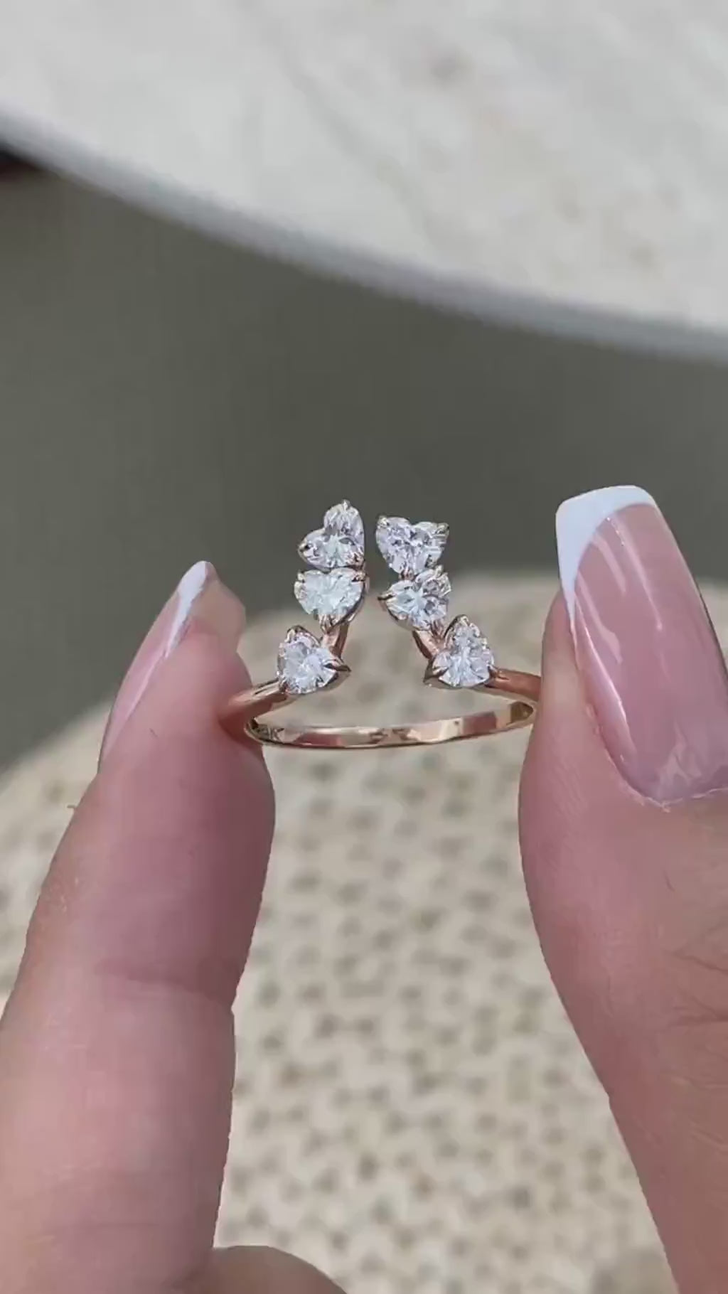 Love 1.1 Heart Lab-Grown Diamond Contoured, Special Ring