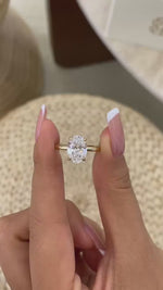 Rory 2.0 Oval Lab-Grown Diamond Solitaire Ring
